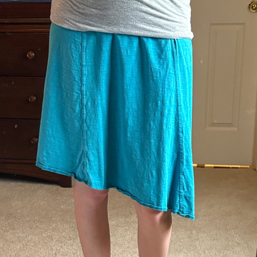 MOVING, MUST SELL! Prana Turquoise A-Line Skirt